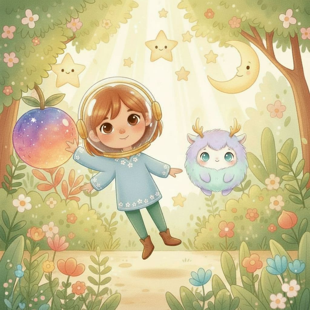 Illustrated page from Amina's Trust