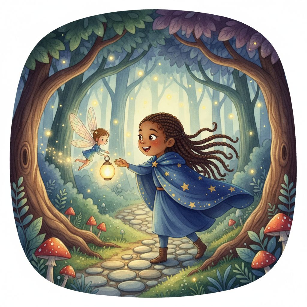 Fairytale storybook cover
