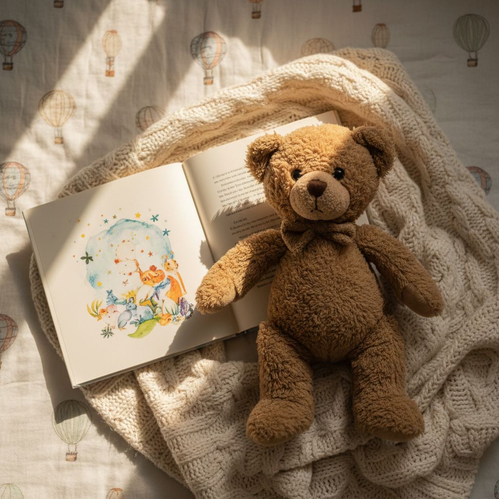Stack of personalized storybooks